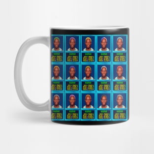 Dennis Rodman Hes On Fire Mug